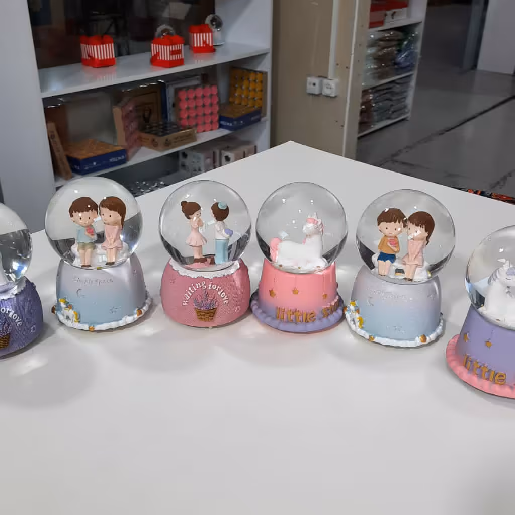 گوی موزیکال پمپی در چند طرح