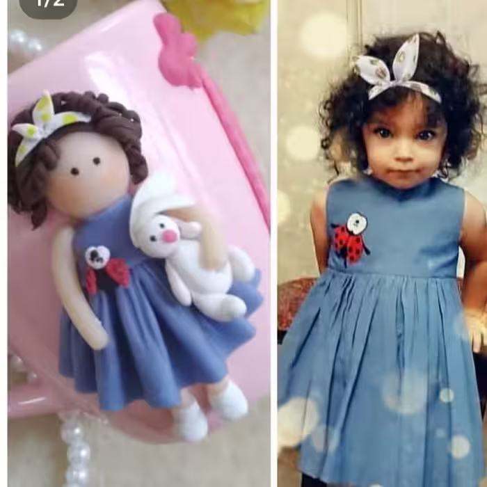 ماگ عروسک از روی عکس  شما 