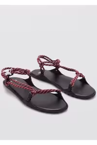 صندل چند رنگ زنانه های طناب ترکیبی MANGO