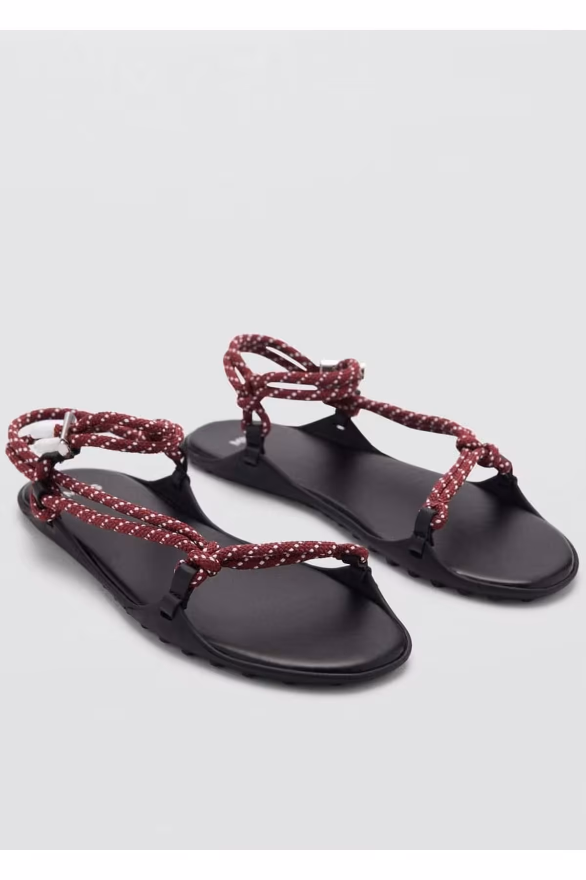 صندل چند رنگ زنانه های طناب ترکیبی MANGO