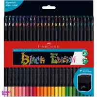 مداد رنگی 50 رنگ فابر کستل مدل Black Edition