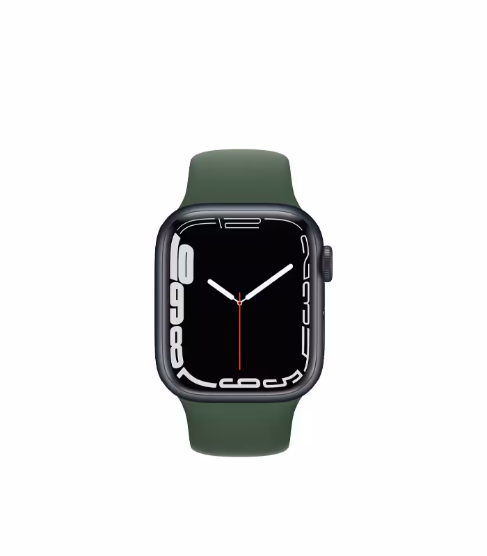 ساعت هوشمند اپل واچ سری 7 مدل Midnight Aluminum Case with Sport Band 45mm