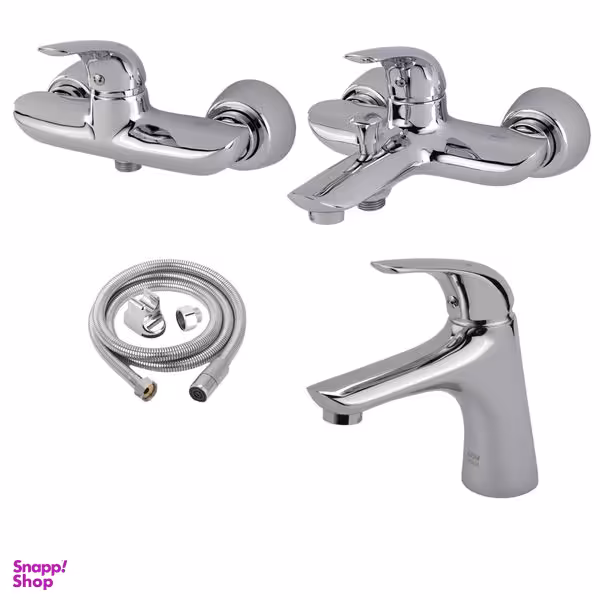 ست شیرآلات کسری مدل هیرمند مجموعه 4 عددی