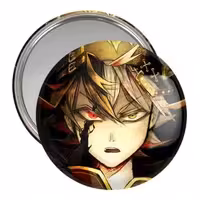 آینه جیبی خندالو مدل آستا انیمه بلک کلاور Black Clover کد 11745