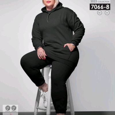 هودی شلوار تو کرکدار زمستانی سایز بزرگ
