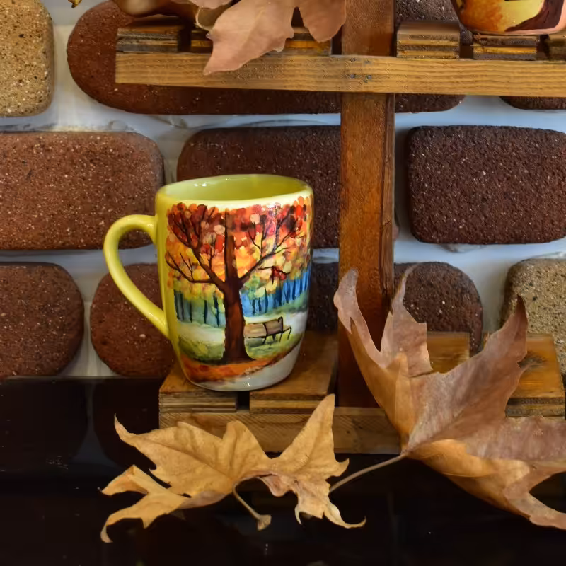 لیوان  سرامیکی ویترای