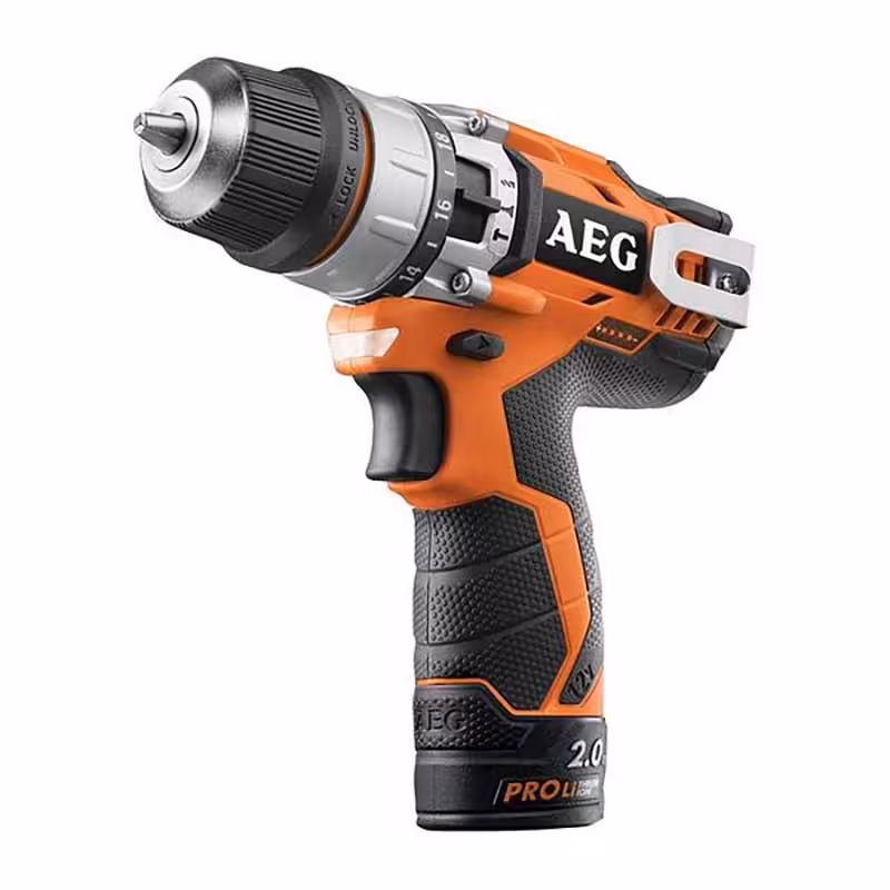 دریل چکشی شارژی AEG نوع BSB12C2LI-202B