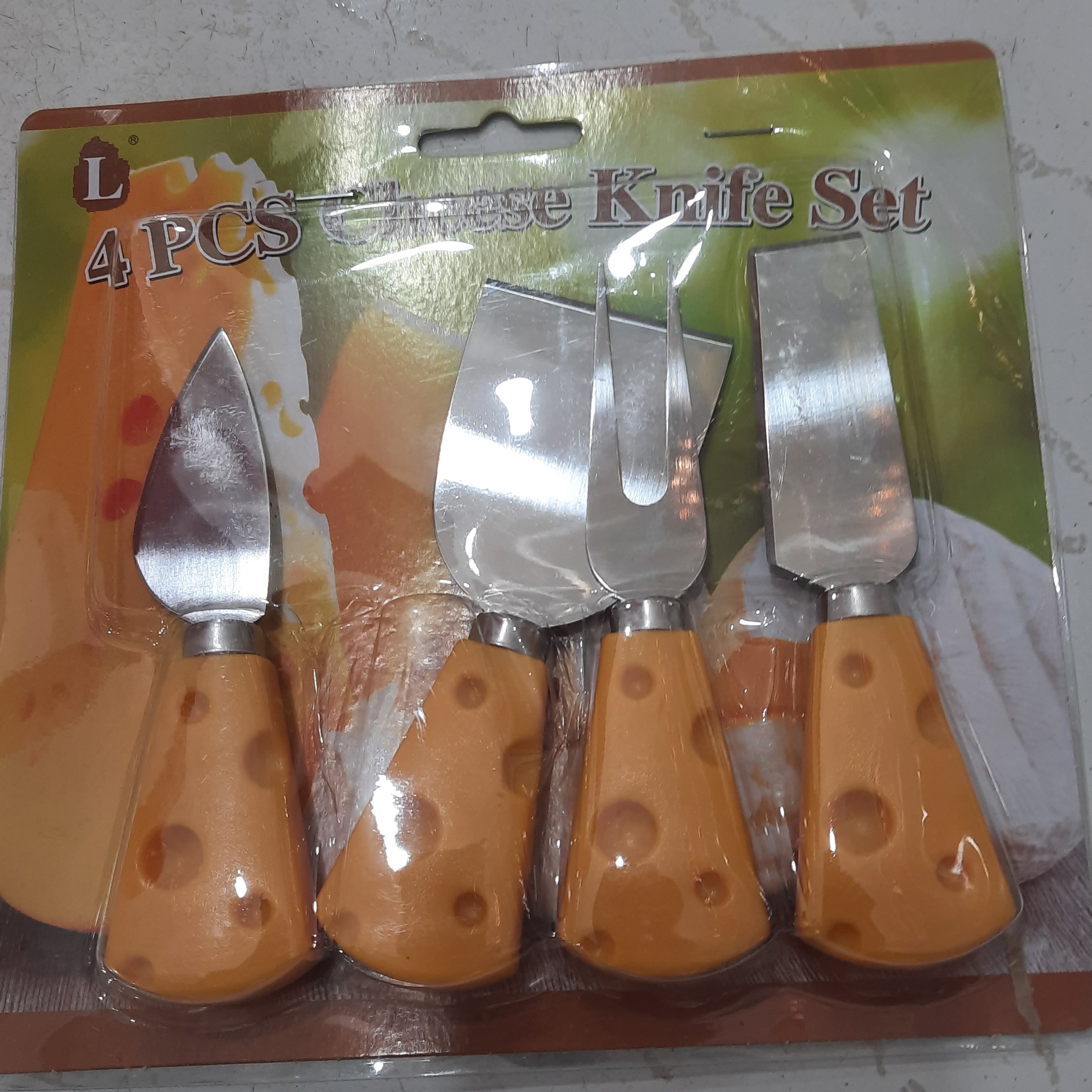 کارد صبحانه خوری ست صبحانه خوری طرح پنیر