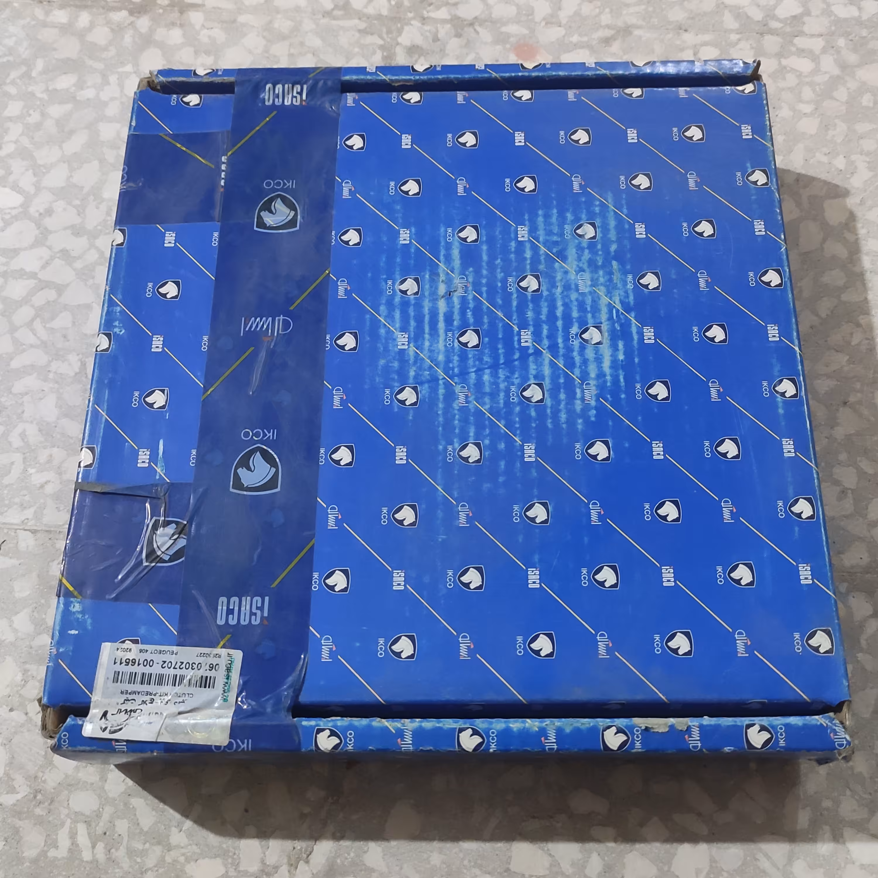 دیسک و صفحه 405  سمند پارس ایساکو موتور معمولی کد 0670302702  ( کیت کلاچ موتور xu7  )