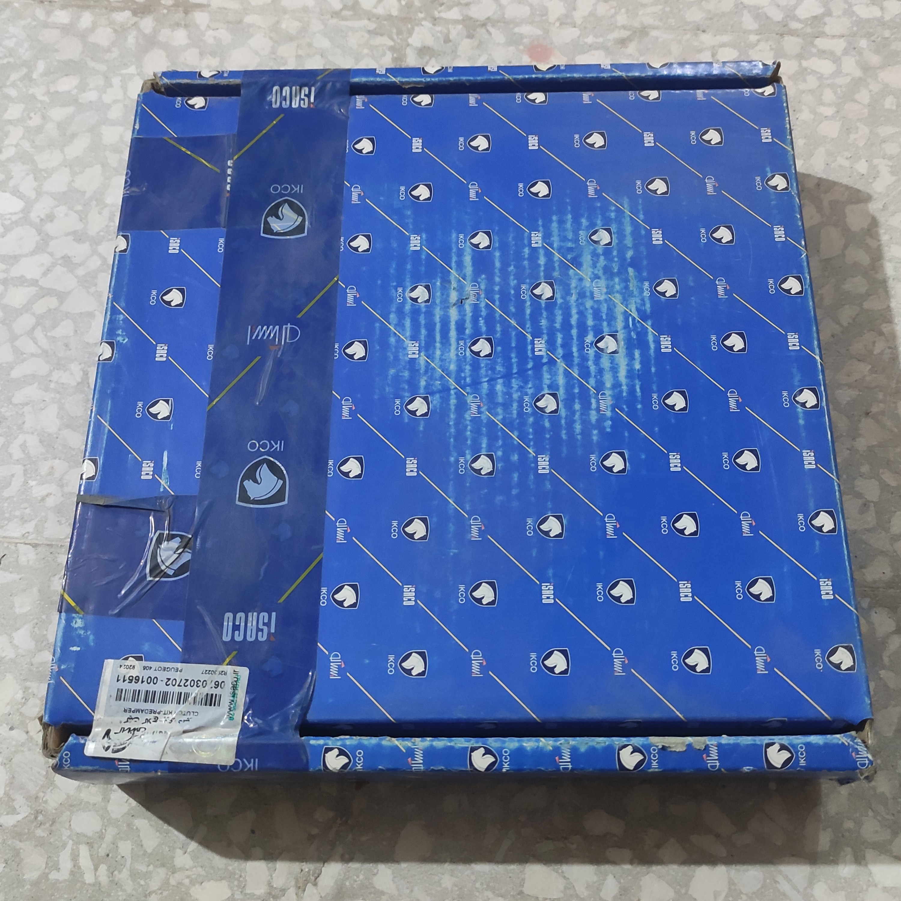 دیسک و صفحه 405 سمند پارس ایساکو موتور معمولی کد 0670302702 ( کیت کلاچ موتور xu7 )
