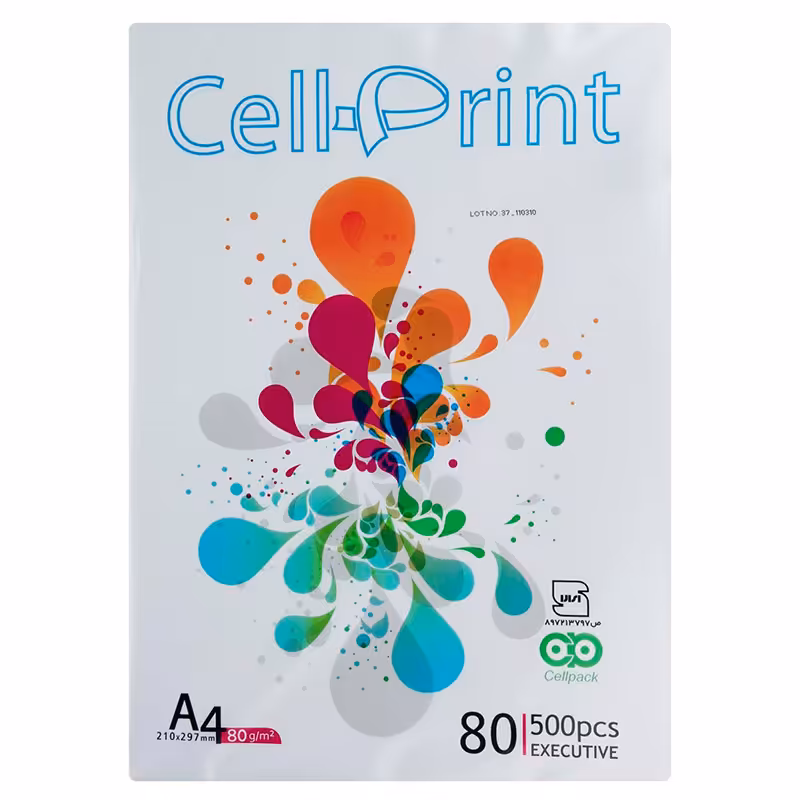 خرید کاغذ سل پرینت A4 بسته 100 عددی