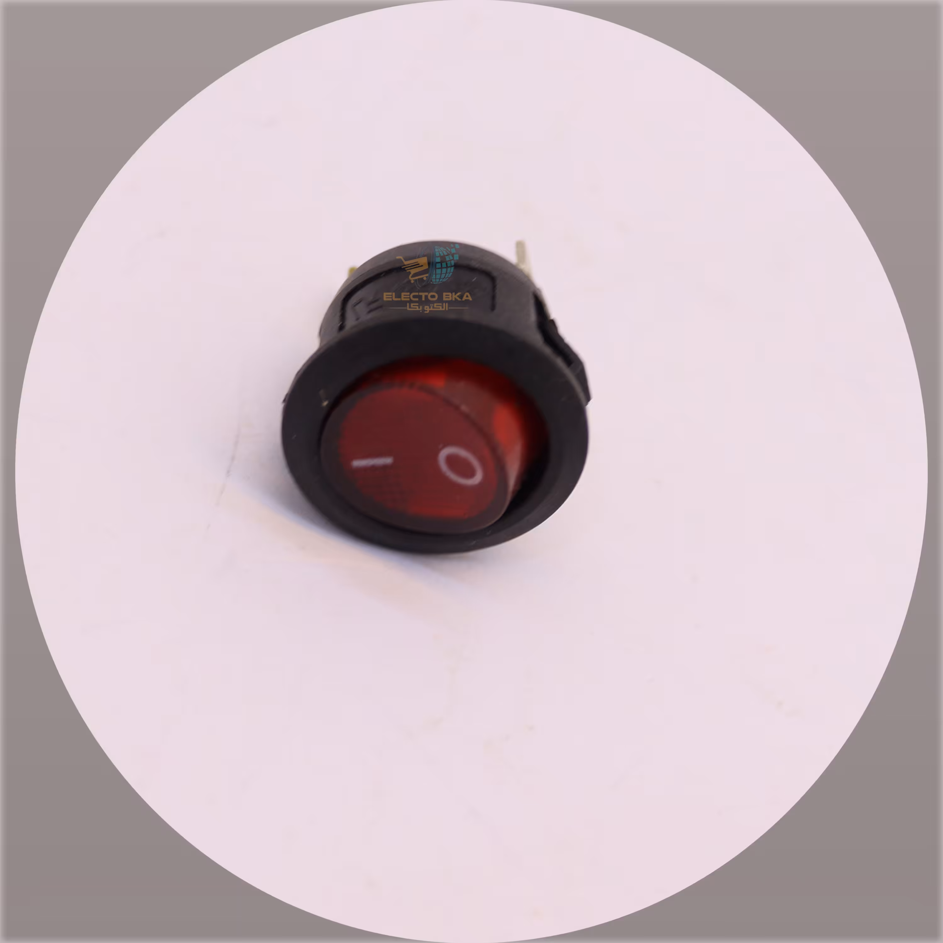 کلید راکر گرد چراغ دار - پخش کلی لوازم الکترونیک الکتوبکا 1622