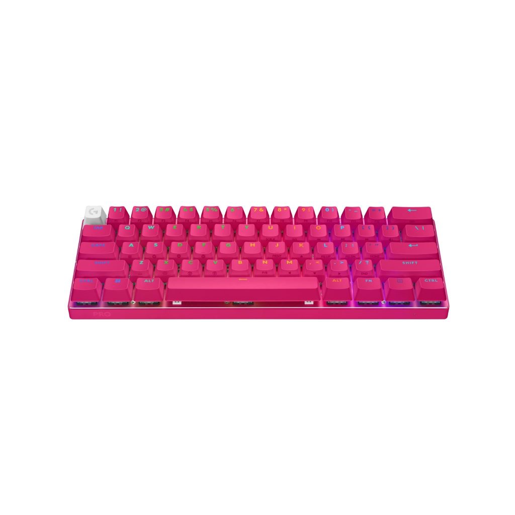 خرید کیبورد Logitech PRO X 60 LIGHTSPEED Wireless Magenta با بهترین قیمت