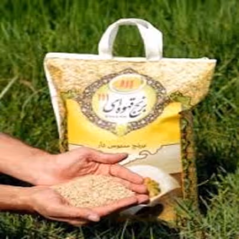 برنج قهوه ای کیسه 5 کیلویی 
