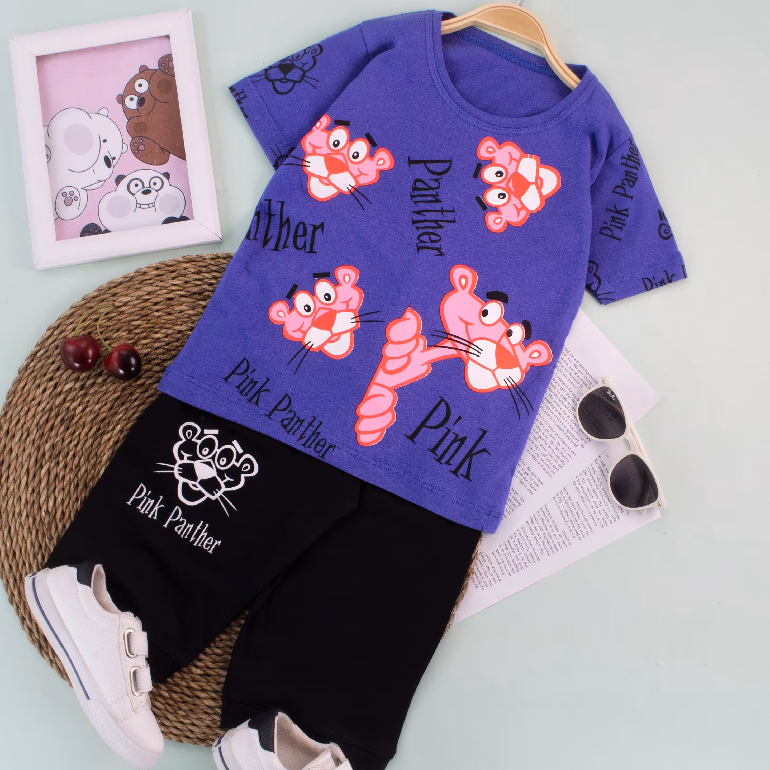 تیشرت شلوارک بچگانه اسپرت مناسب دختروپسر