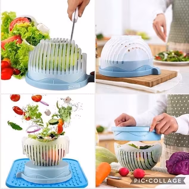 سالادساز یک عددی پلاستیکی 