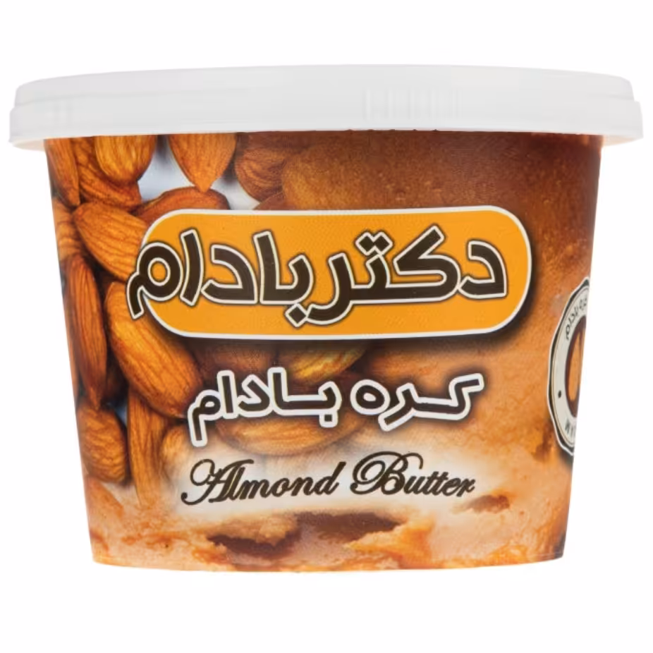 کره بادام زمینی ساده دکتر بادام 230 گرمی