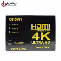 سوئیچ تصویر 3 به 1 HDMI  اونتن مدل ONT-7593