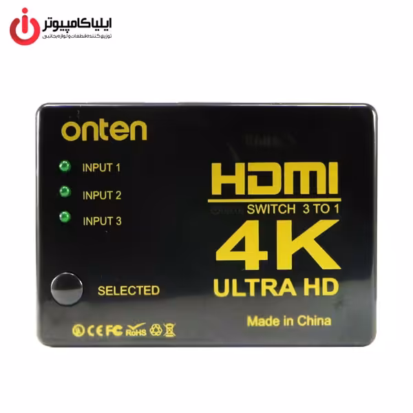 سوئیچ تصویر 3 به 1 HDMI  اونتن مدل ONT-7593