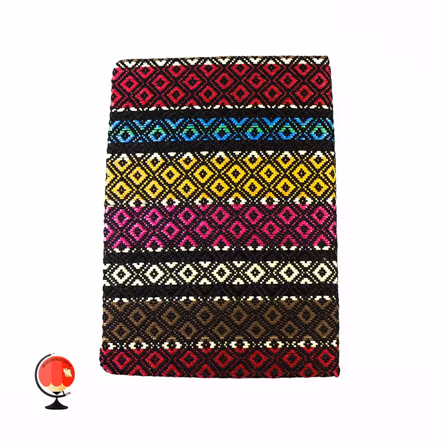 دفتر مشق 100 برگ دوختی طرح جاجیم برند آونگ