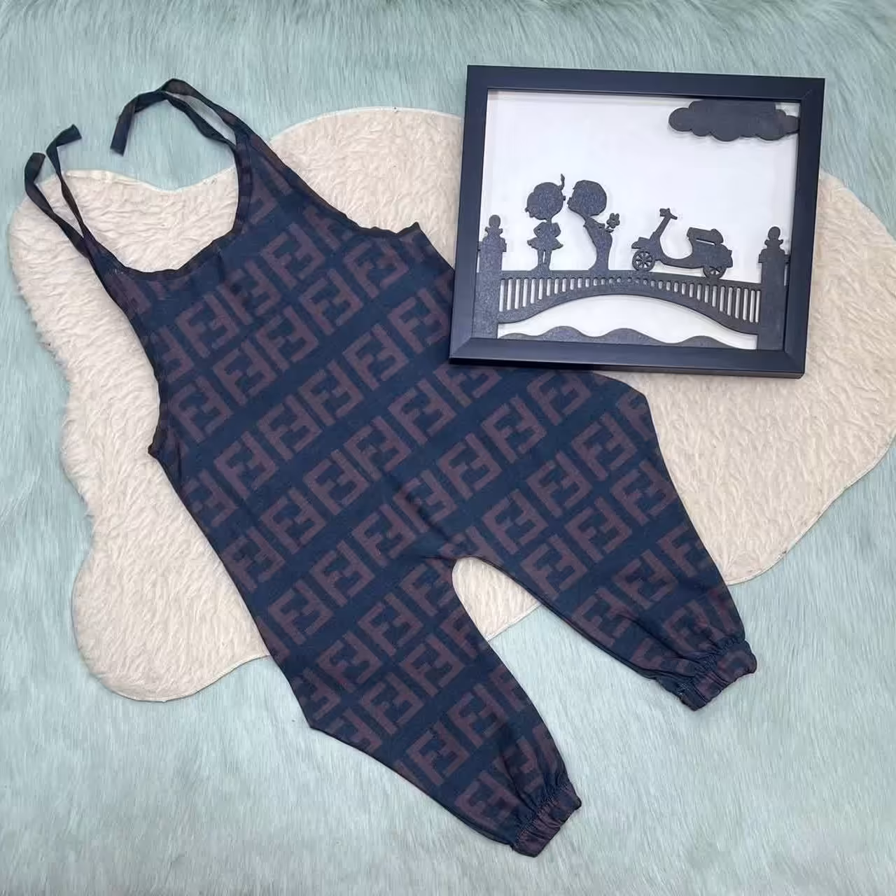 رامپر اسپرت شیک طرح چنل جنس نخ پنبه