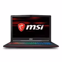 لپ تاپ 15.6 اینچی ام اس آی MSI Gp63 Thin LEOPARD i7 (8750H) - 16GB - 1TB   256GB SSD - 6GB (GTX 1060) Laptop