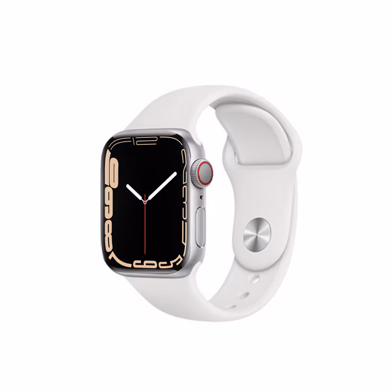 ساعت هوشمند اپل واچ SE سری 8 مدل Silver Aluminum Case White Sport Band-40MM-S/M