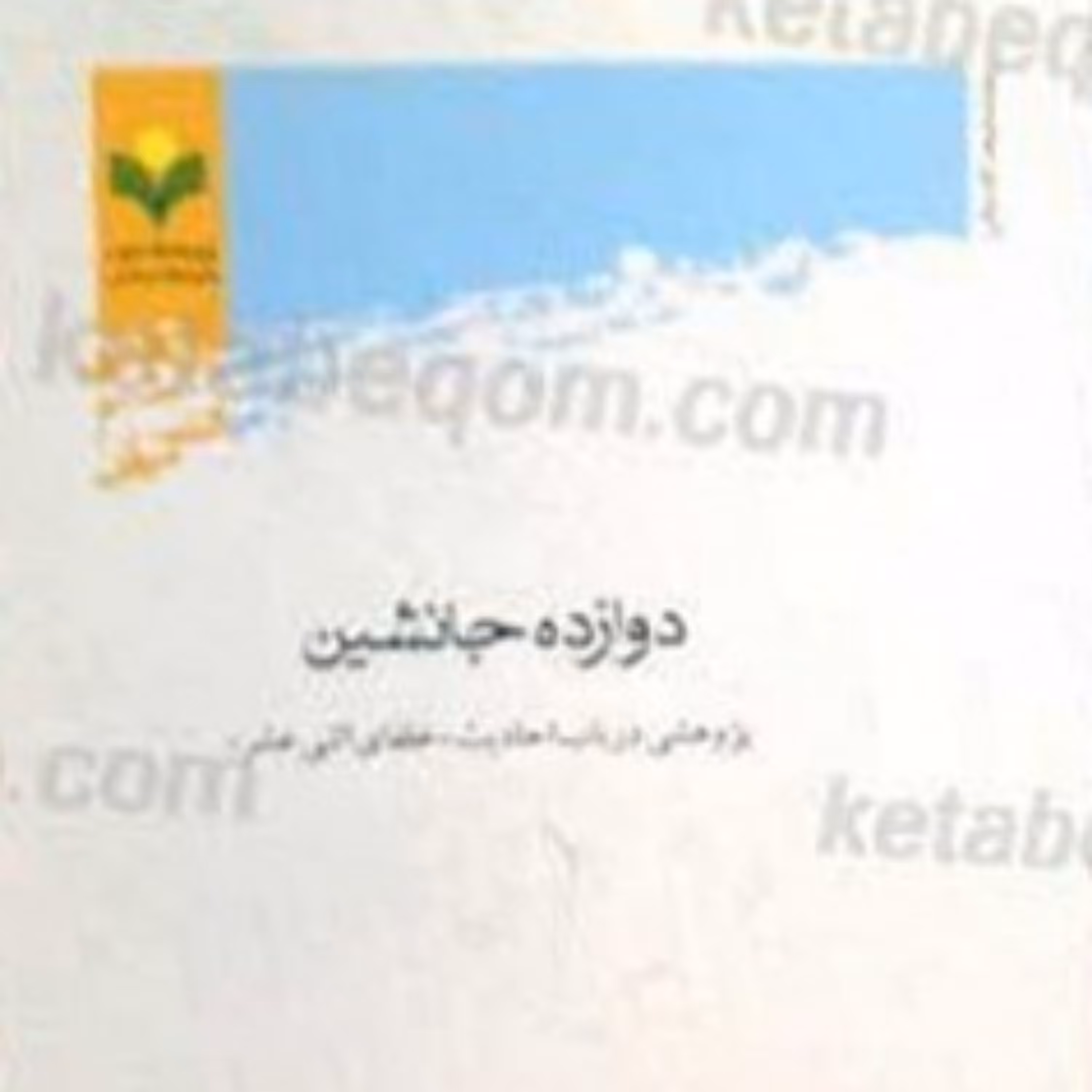 کتاب دوازده جانشین پژوهشی درباب احادیث خلفای اثنی عشر 