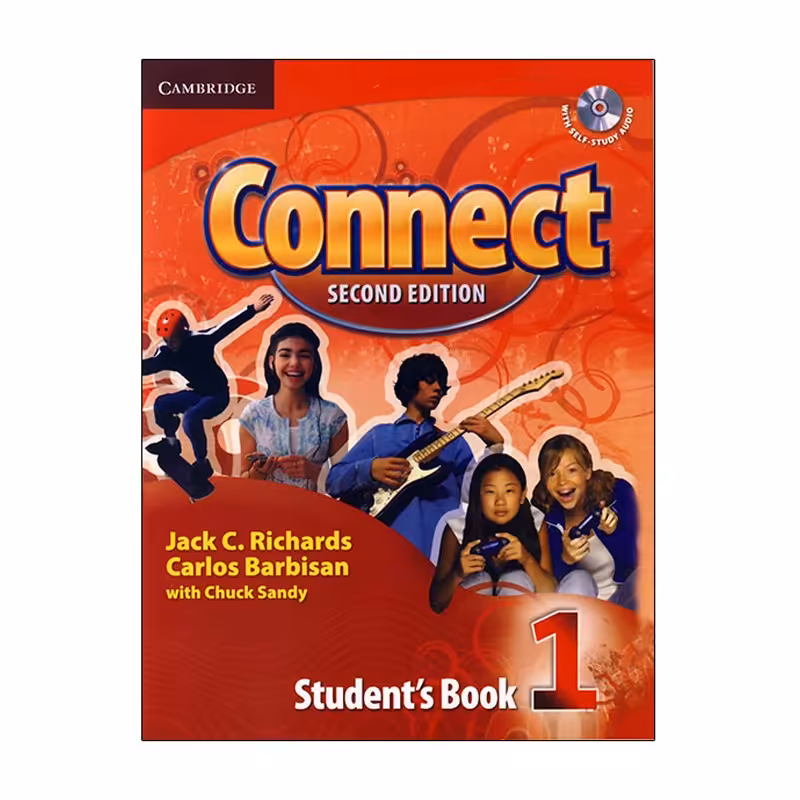 کتاب connect 1 ویرایش دوم اثر Jack C. Richards انتشارات کمبریج رحلی