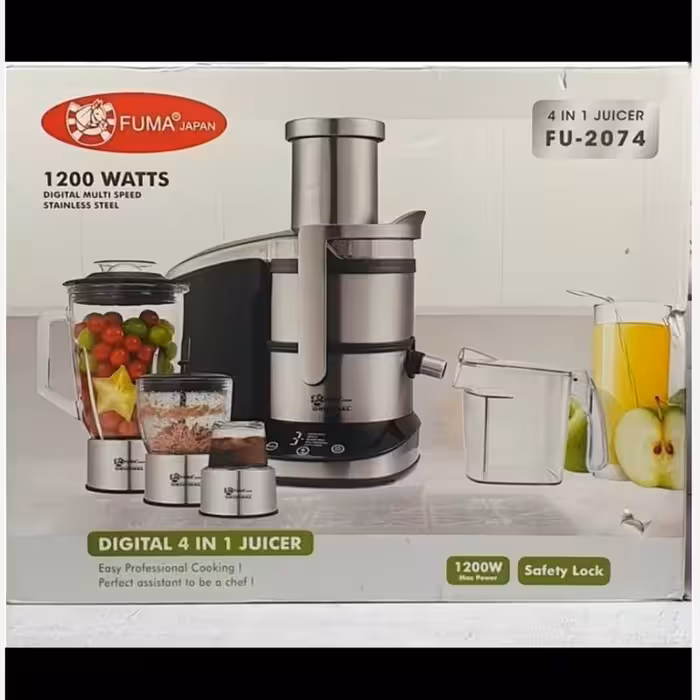 آبمیوه گیری 4 کاره فوما مدل FU-2074 لطفا قبل ازثبت موجودی وقیمت بگیرید