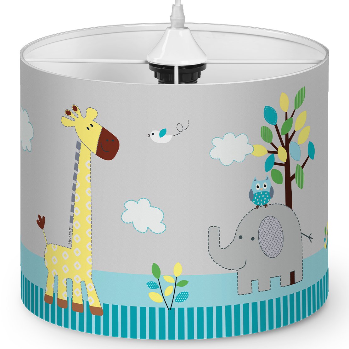 لوستر کودک   Mommy طرح فیل و زرافه کد 6560