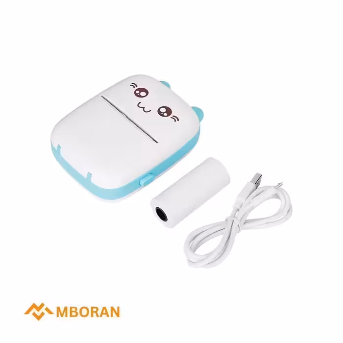 مینی پرینتر حرارتی مدل خرگوشی Eschen مدل ‎Portable Printer| MINI PRINTER | موبوران