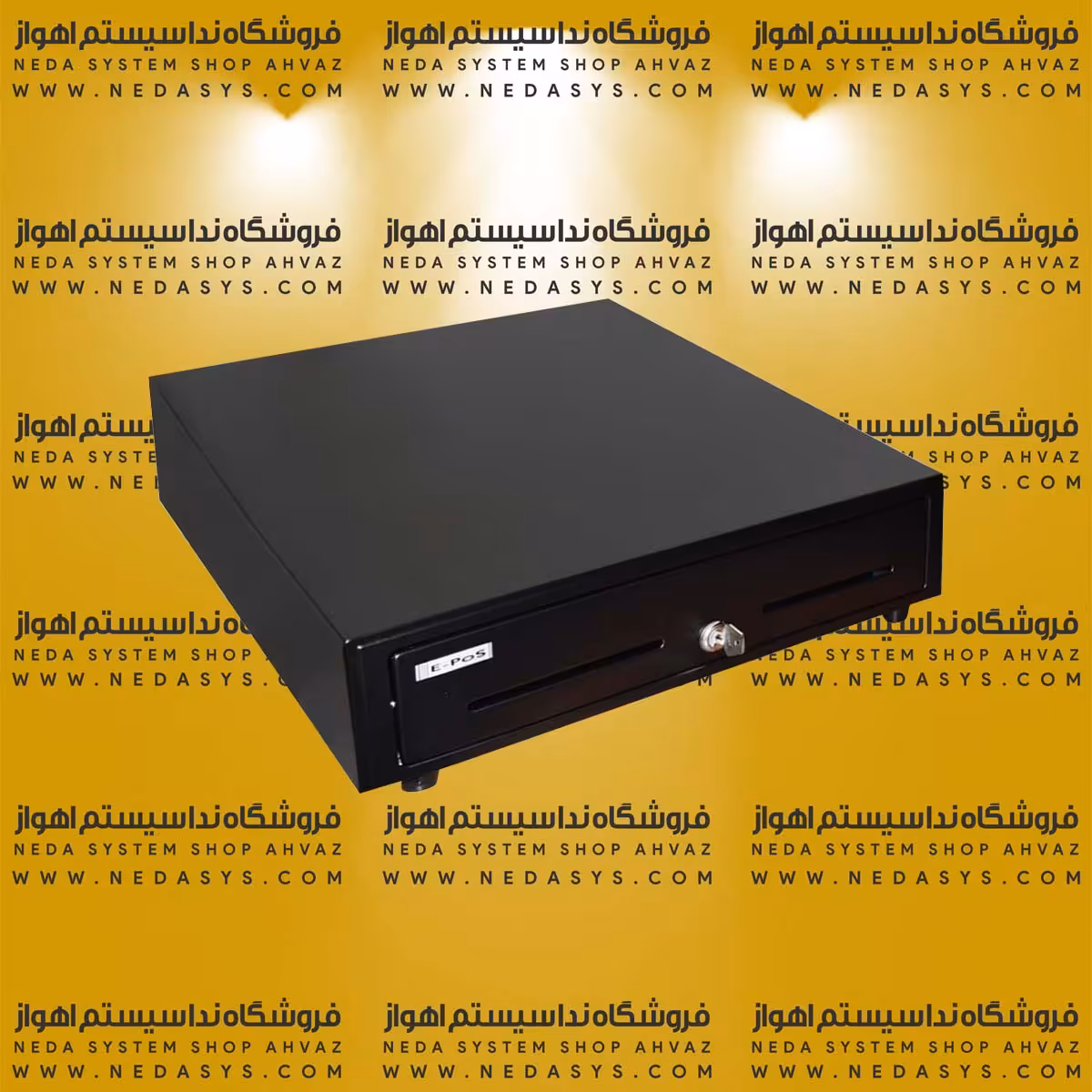 کشوپول ای پوز مدل E-POS ECH-410E-POS ECH 410 Black cash drawer