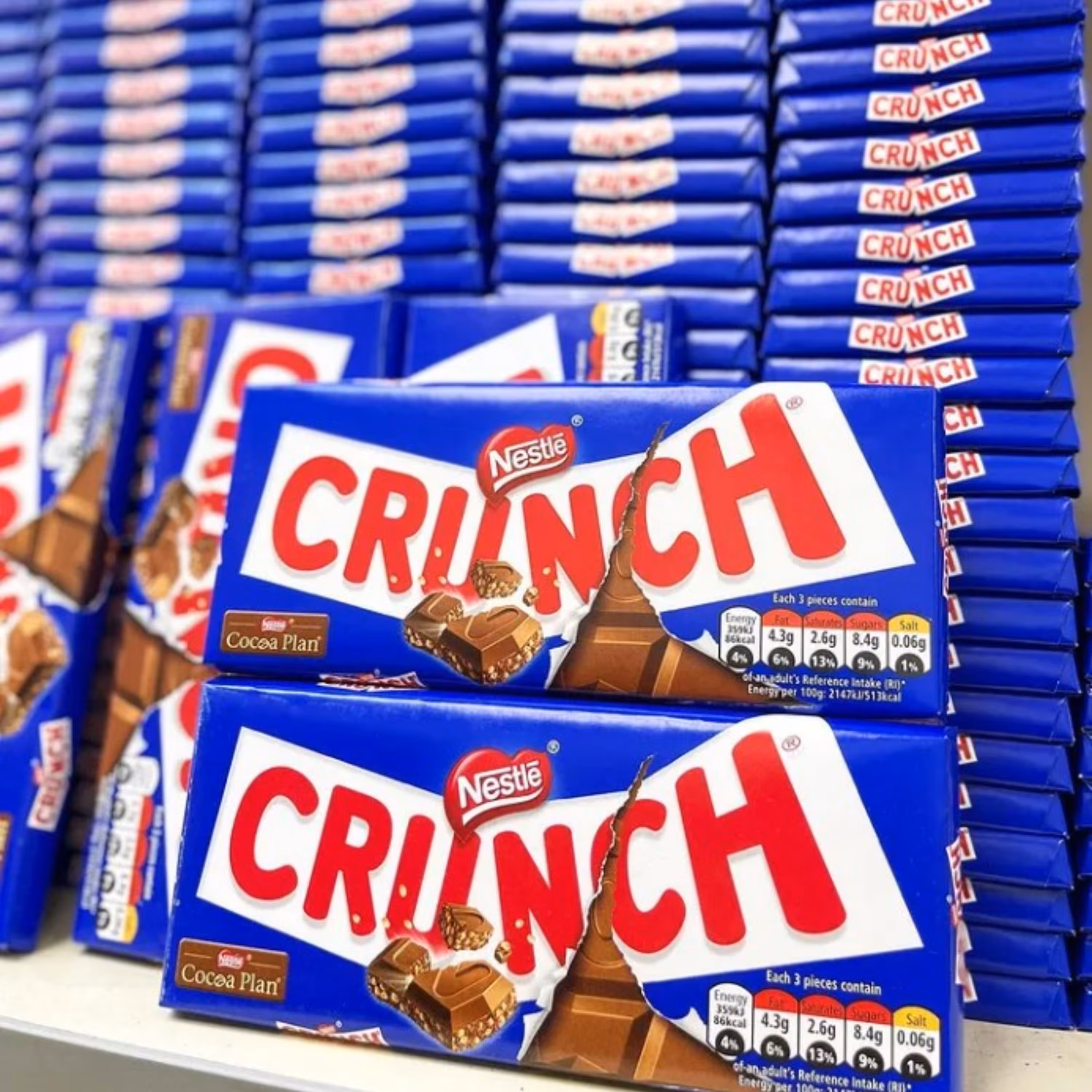 شکلات مغزدار کرانچ