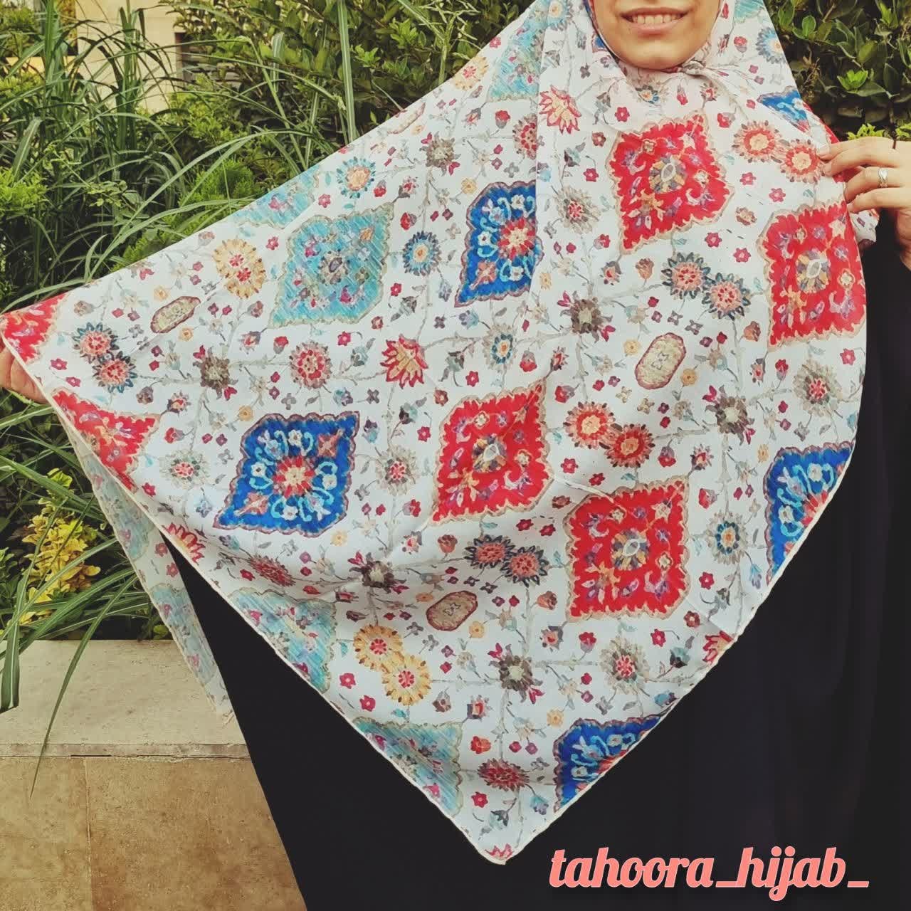 روسری سوپر نخ دور دست سوز
