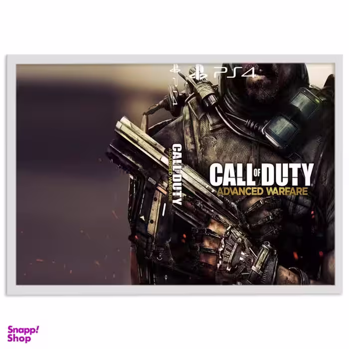 تابلو نوری بکلیت مدل طرح بازی گیم نت Call Of Duty مدل چراغدار W-s1387