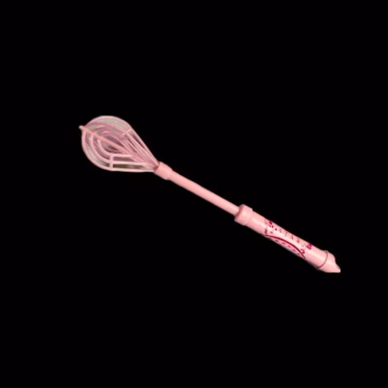 همزن دستی چرخشی دسته طرح دار پلاستیکی