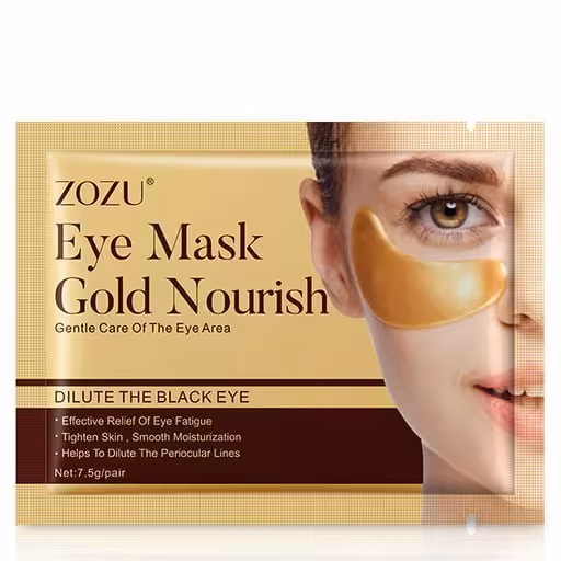 پچ و ماسک زیر چشم ورقه ای طلا نوریش زوزو ZOZU