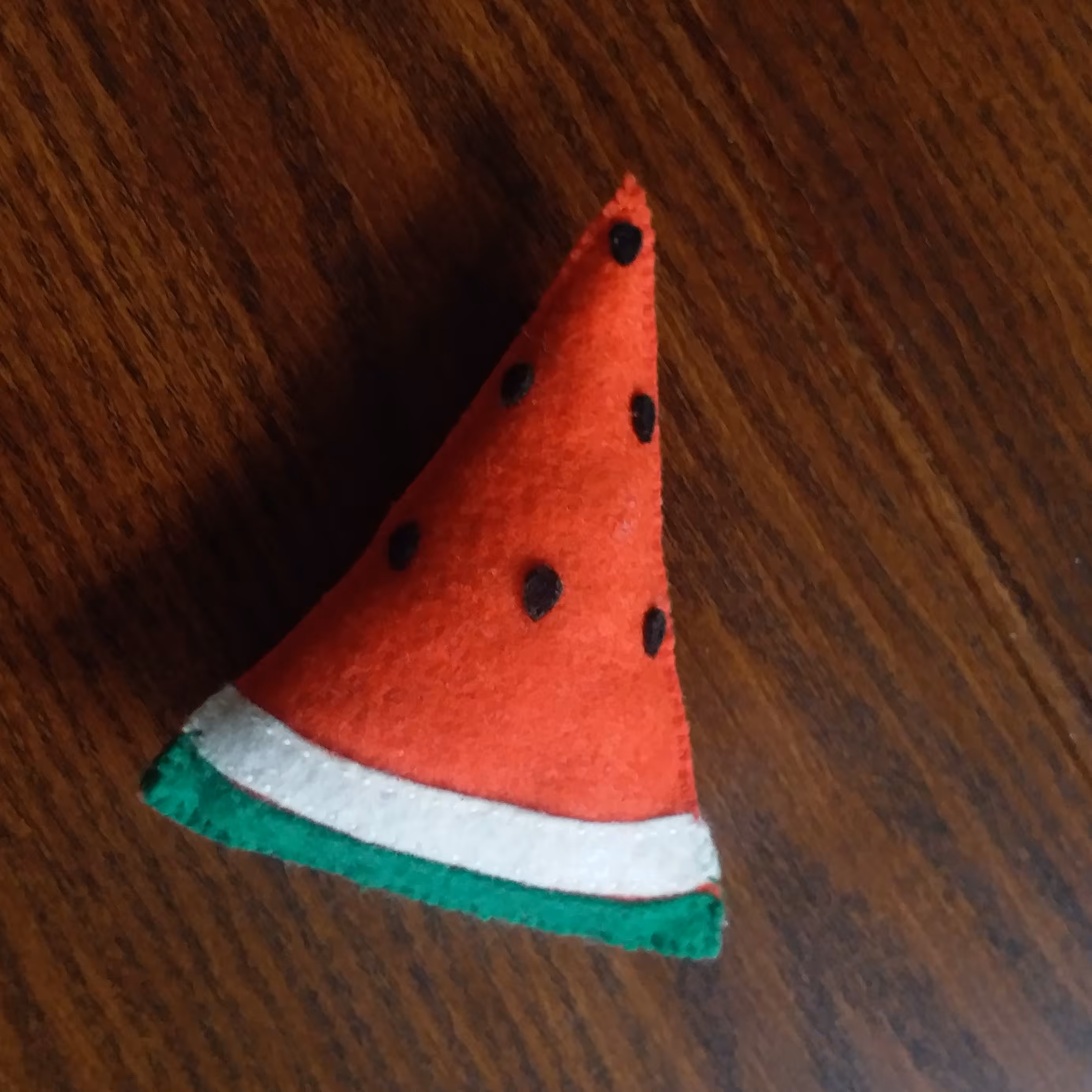 قاچ هندوانه نمدی دستساز