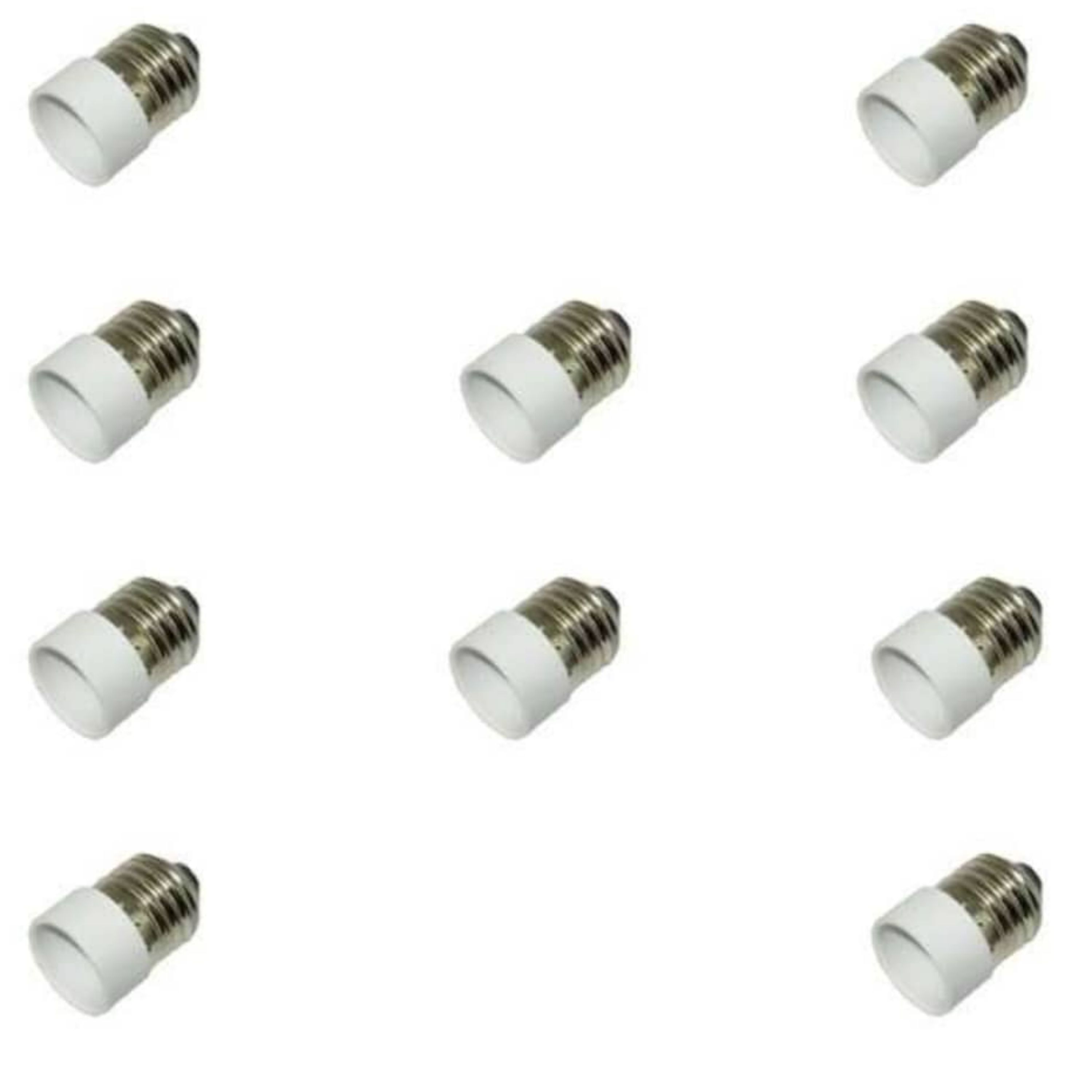 تبدیل سرپیچ E27 به E14 مدل E27-E14 بسته 10 عددی