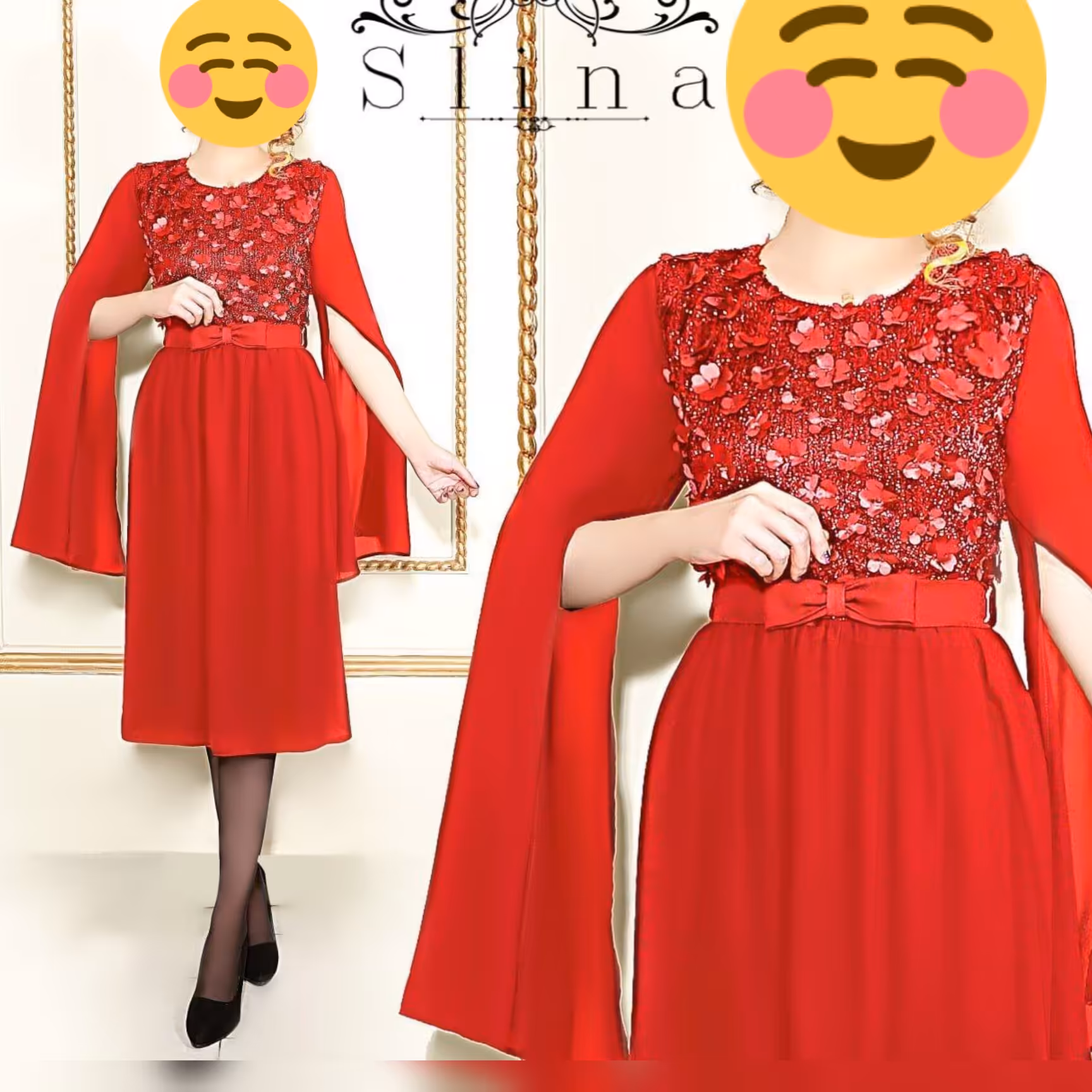 پیراهن مجلسی سایز بزرگ از 34تا60