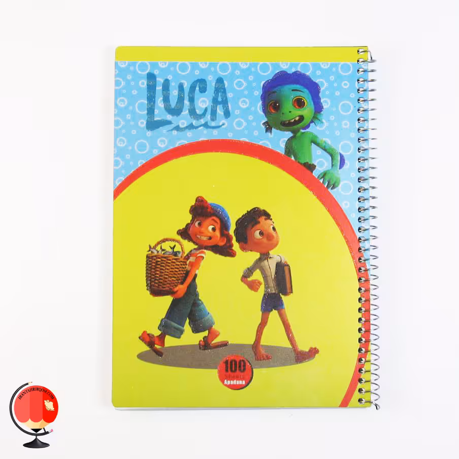 دفتر مشق 100 برگ سیمی طرح لوکا آپادانا