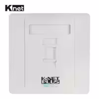 فیس پلیت 1 پورت کی نت مدل Knet KP-N1138