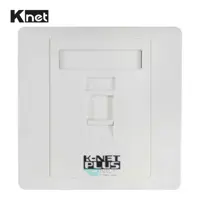 فیس پلیت 1 پورت کی نت مدل Knet KP-N1138