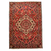 فرش دستبافت قدیمی شش متری مدل بختیاری کد 141214(فروش چکی 6 ماهه با کد تخفیف farshgereh)