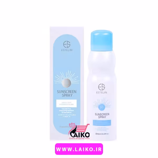 اسپری ضدآفتاب فوق سبک و ضدلک بی رنگ استلین spf50