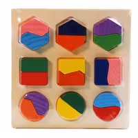 جورچین چوبی اشکال هندسی