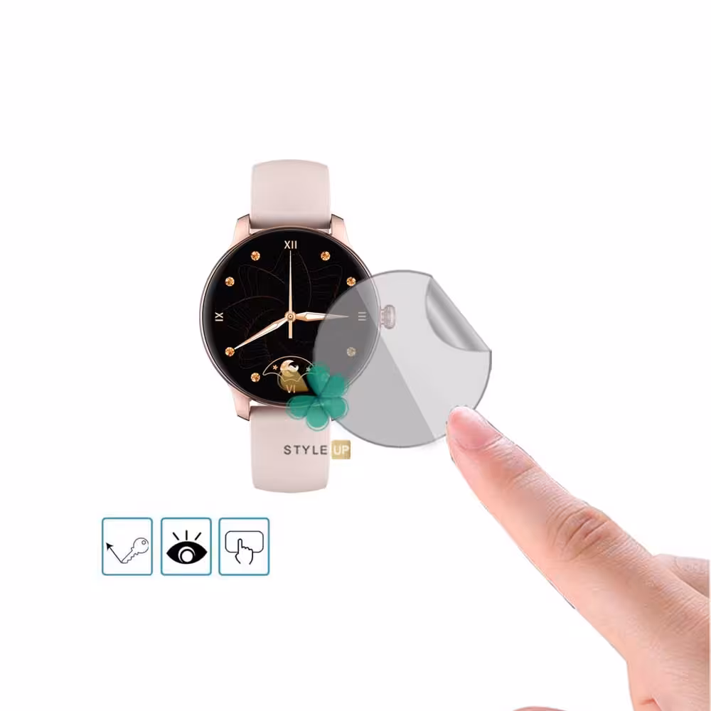 محافظ صفحه ساعت حریم شخصی نانو مناسب شیائومی Kieslect Lady Watch L11