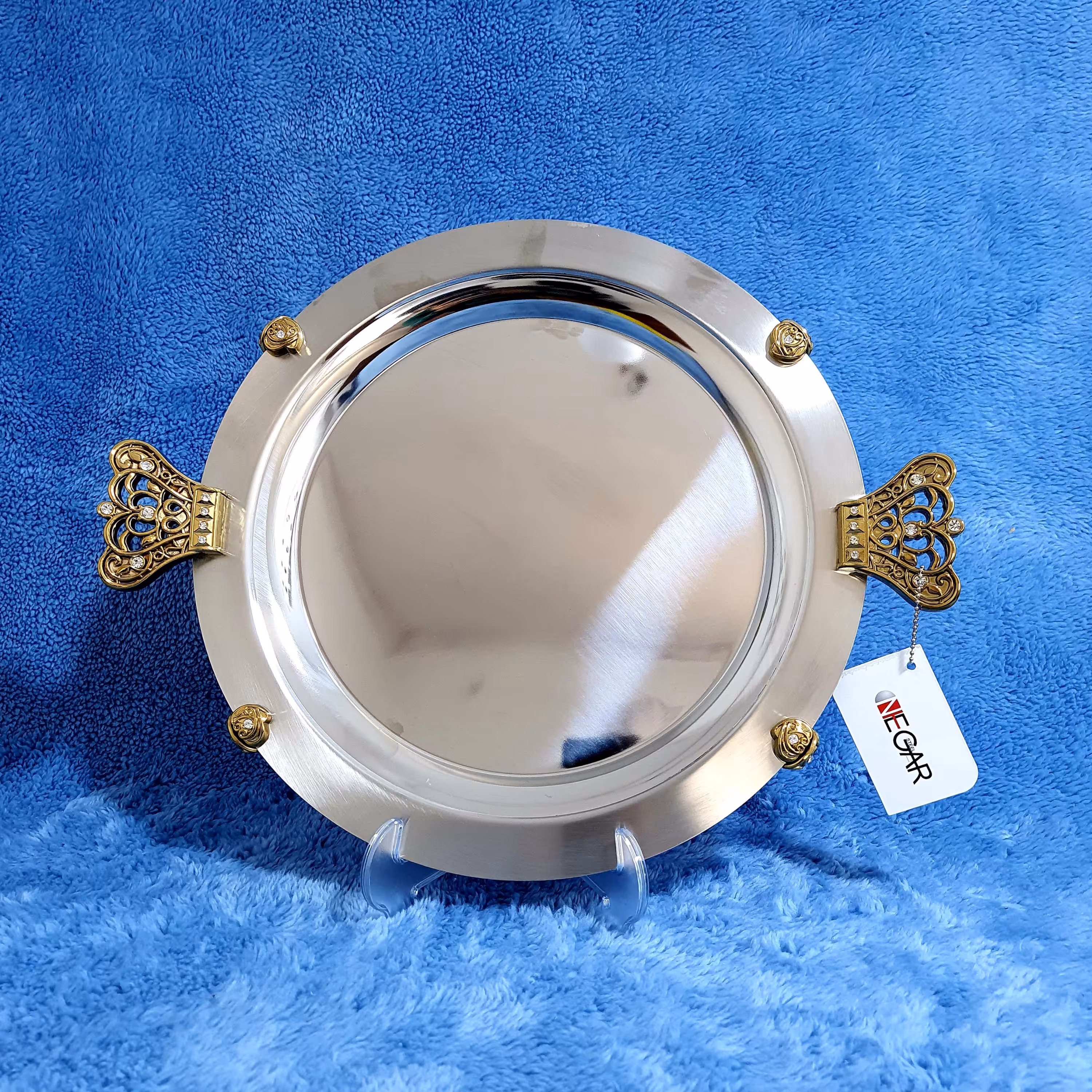 سینی نگار گرد بزرگ کد 424