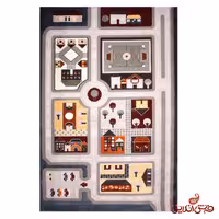 فرش ساوین کد 8015 آبی